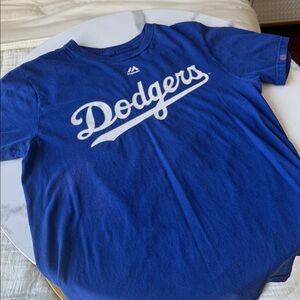 Genuine Merchandise Blue Dodgers Jersey Top